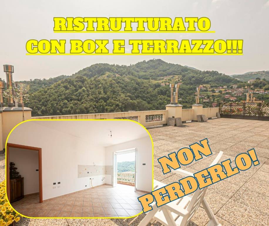 Appartamento in vendita a Campomorone via Viola Pallavicino Spinola, 3