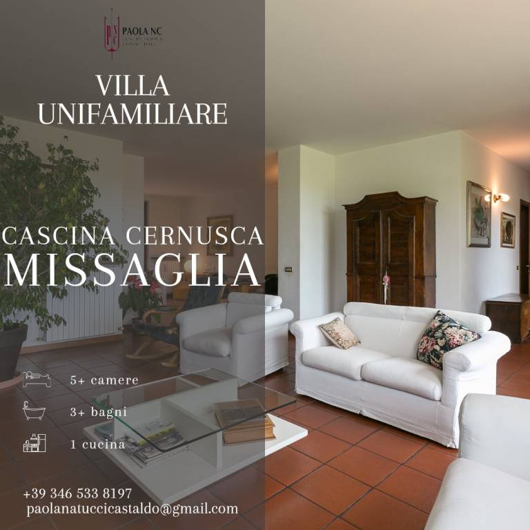 Villa in vendita a Missaglia cascina Cernusca, 1