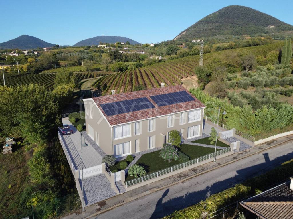 Villa Bifamiliare in vendita a Cinto Euganeo via cornoleda