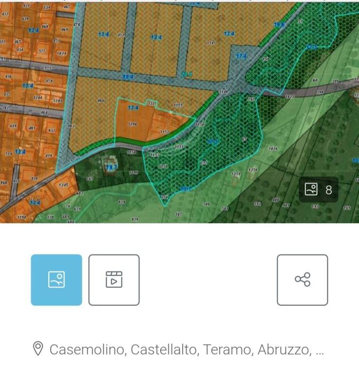 Terreno Residenziale in vendita a Castellalto via Umbria, 1