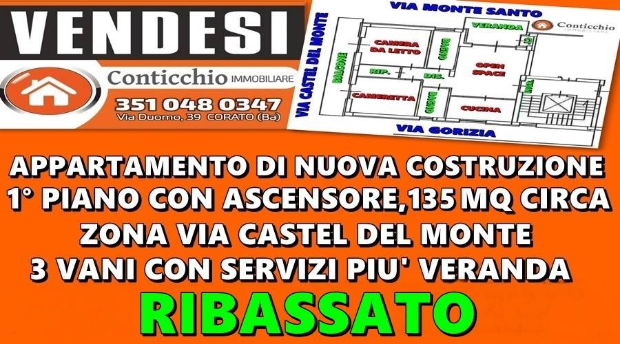 Appartamento in vendita a Corato via Duomo, 39