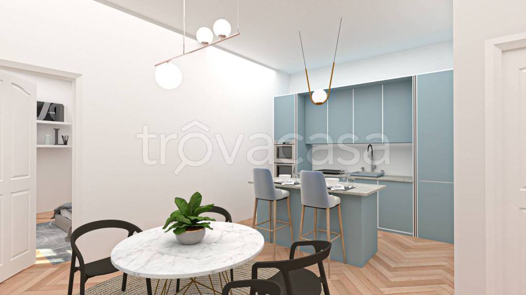 Appartamento in vendita a Trieste via Benedetto Marcello, 4