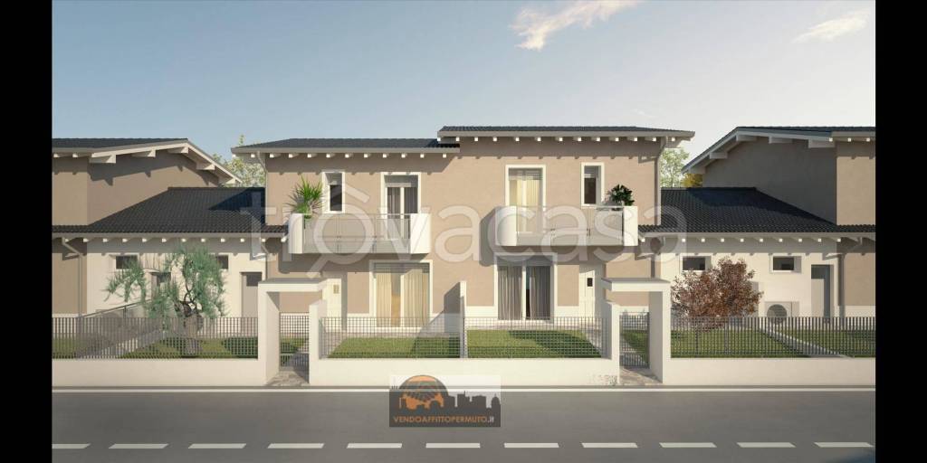 Villa Bifamiliare in vendita a Pagazzano via mazzini