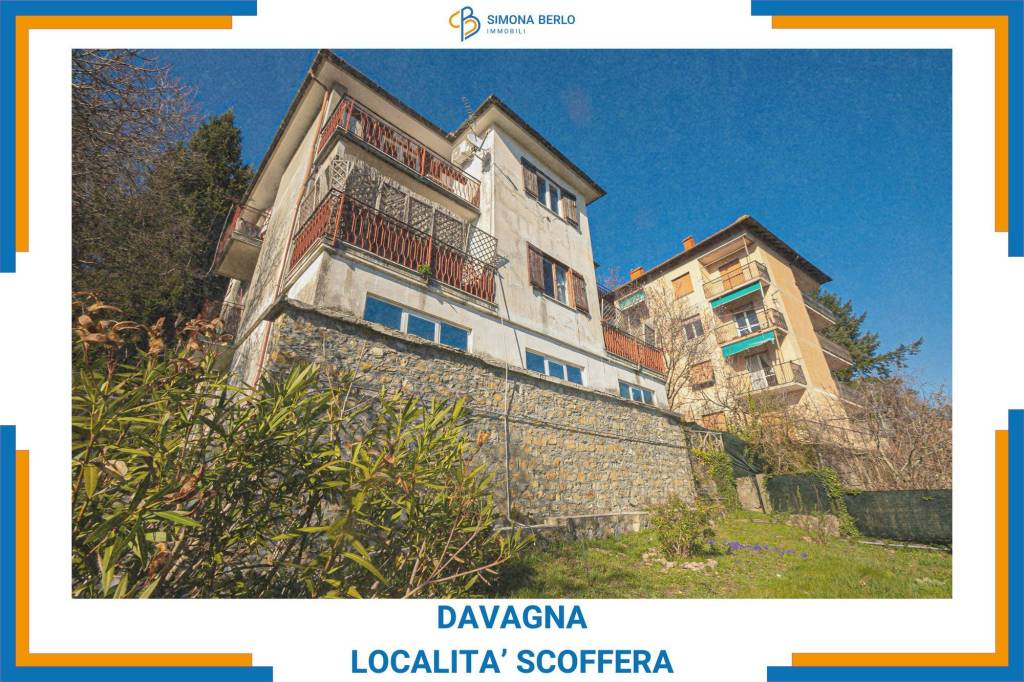 Villa in vendita a Davagna via Scoffera