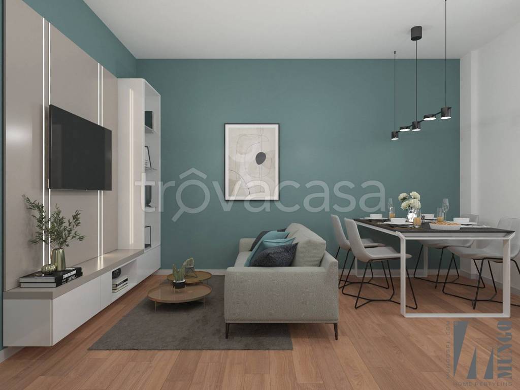 Appartamento in vendita a Milano via Domizio Ulpiano, 1