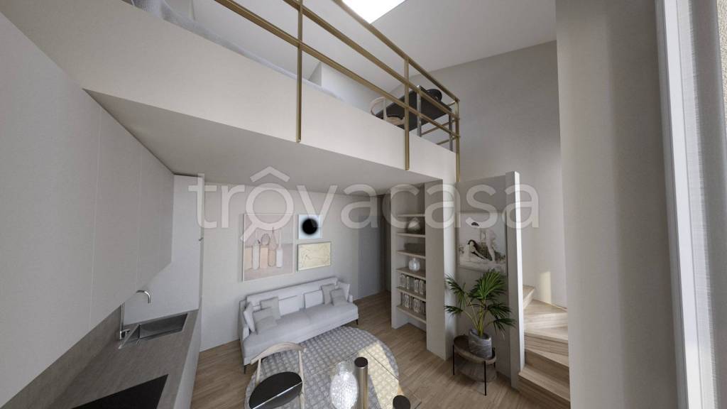 Loft in vendita a Milano via Giulio Carcano, 34