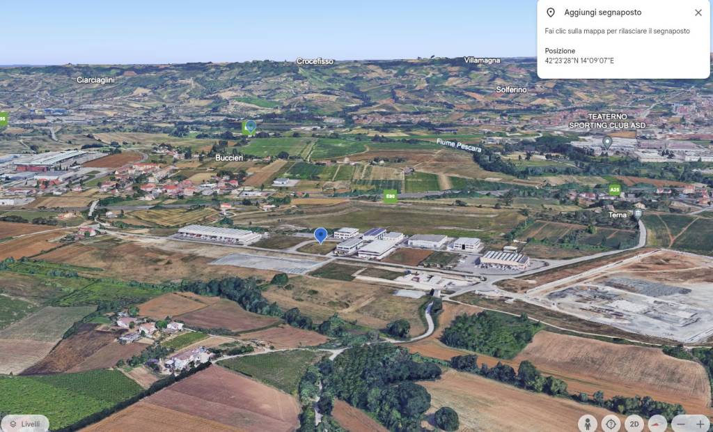 Terreno Residenziale in vendita a Cepagatti via Abruzzo, 17