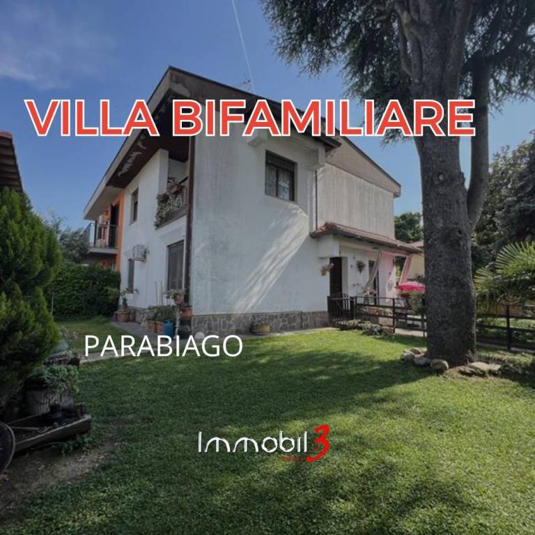 Villa Bifamiliare in vendita a Parabiago via Giacomo Zanella