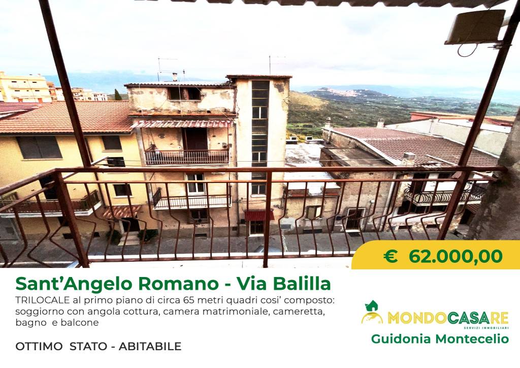 Appartamento in vendita a Sant'Angelo Romano via Balilla, 29