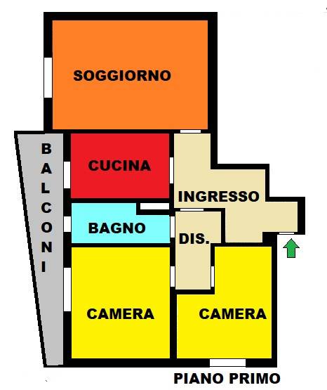 Appartamento in vendita a San Zeno Naviglio via Monsignor Andrea Romano, 1