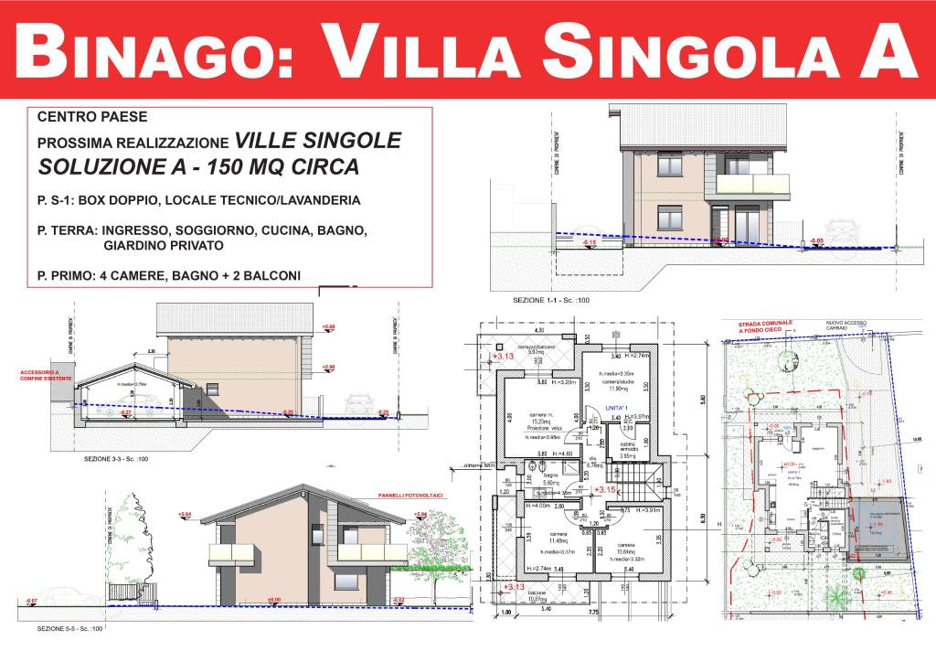 Villa in vendita a Binago