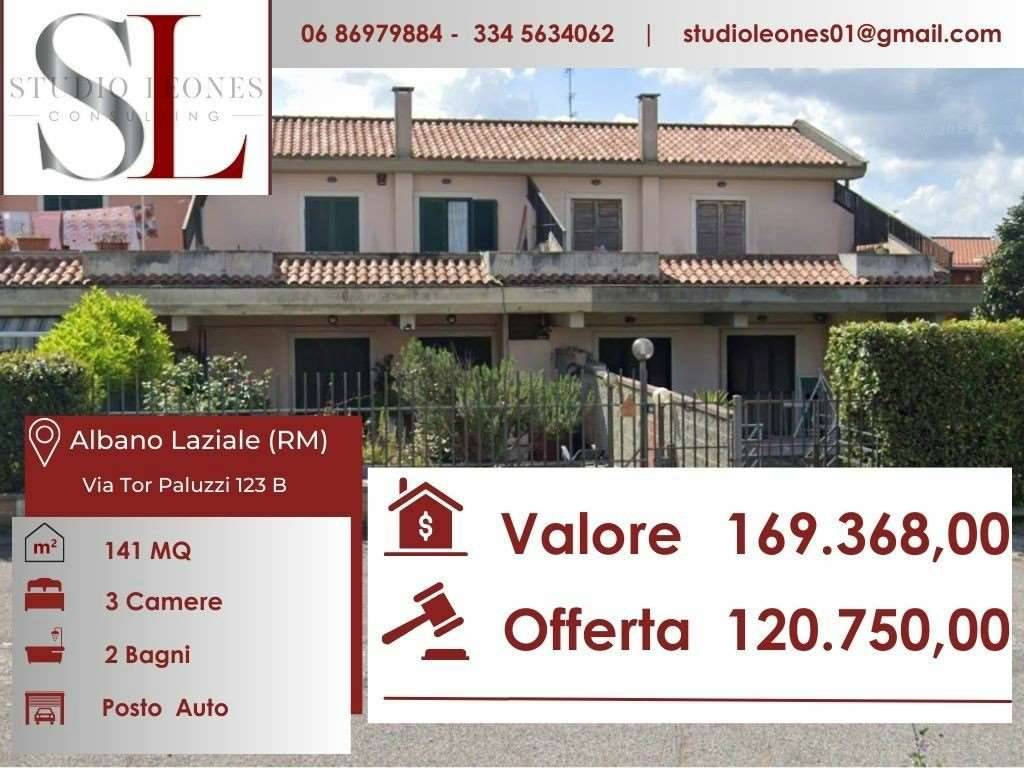 Appartamento all'asta ad Albano Laziale via Tor Paluzzi, 123B