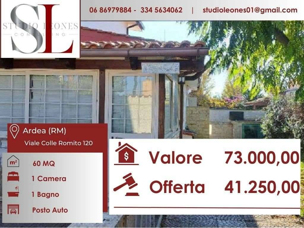 Villa all'asta ad Ardea viale Colle Romito, 120