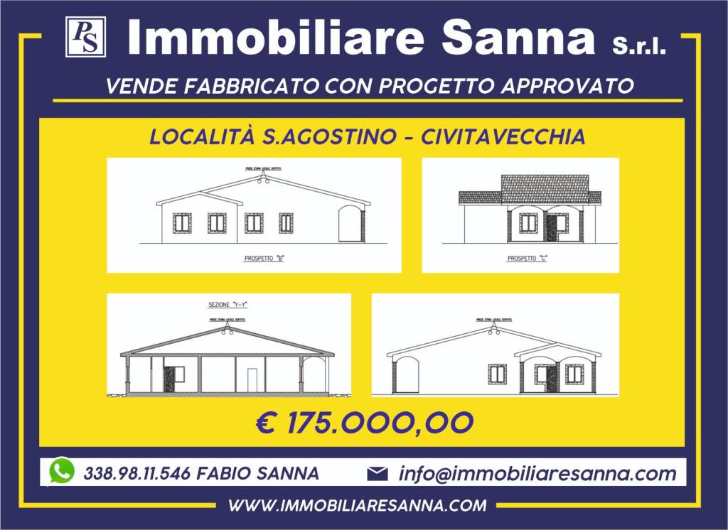 Casale in vendita a Civitavecchia località Sant'Agostino