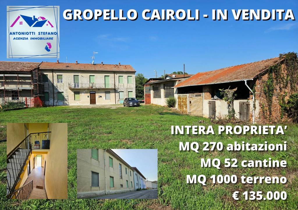 Casa Indipendente in vendita a Gropello Cairoli via Dottor Cesare Sassi, 83