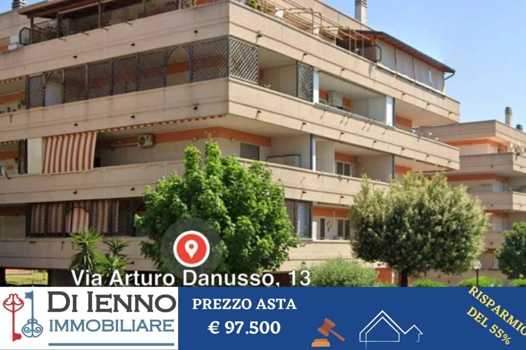 Appartamento all'asta a Roma via arturo danusso 13-15