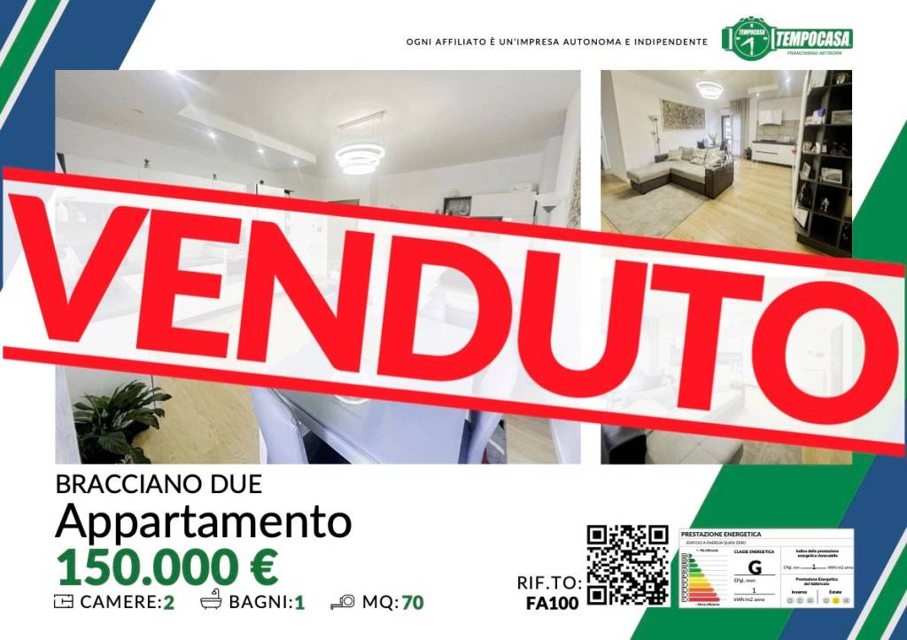 Appartamento in vendita a Bracciano via Paolo Borsellino