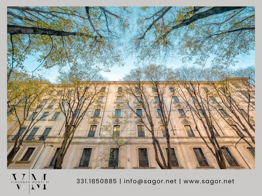 Appartamento in vendita a Milano via Vincenzo Monti, 51