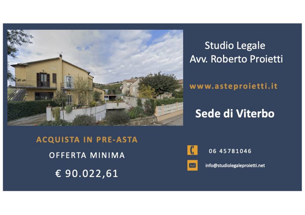 Appartamento all'asta a Montefiascone via Giuseppe Contadini, 58
