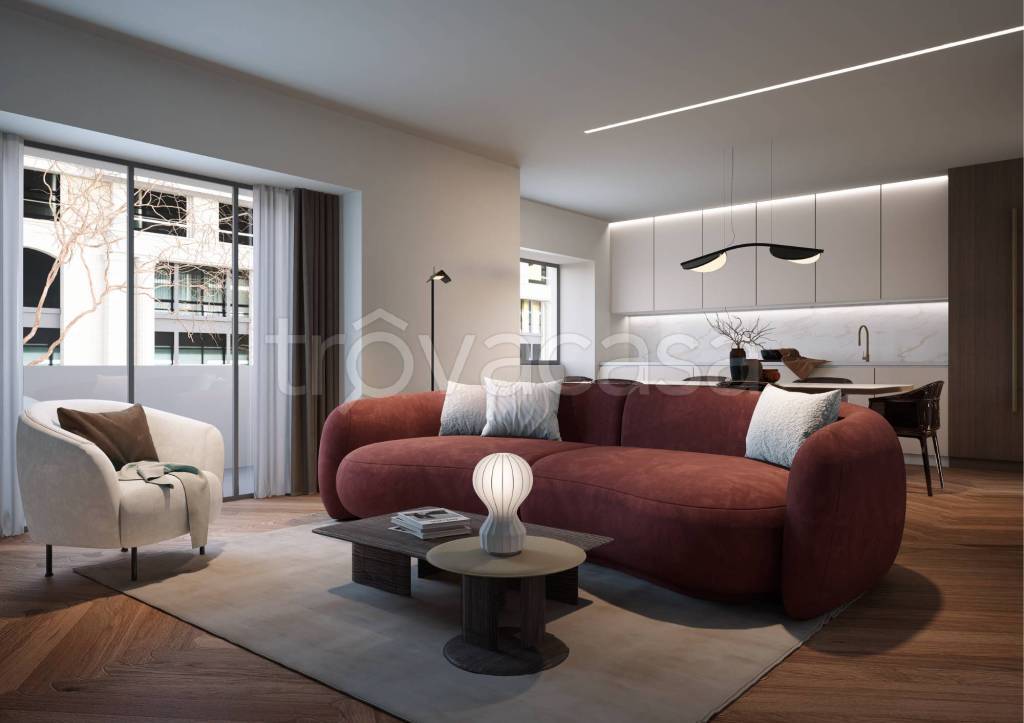 Appartamento in vendita a Milano via Edmondo De Amicis, 25