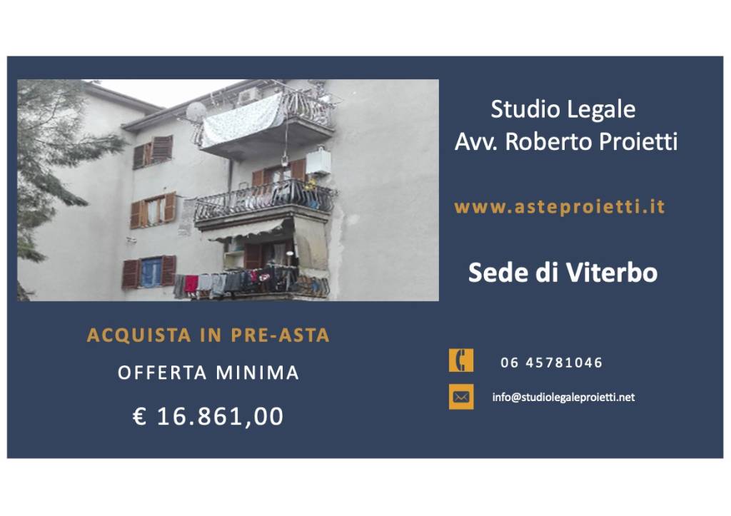 Appartamento all'asta a Civita Castellana via Giuseppe Taschini, 28/b
