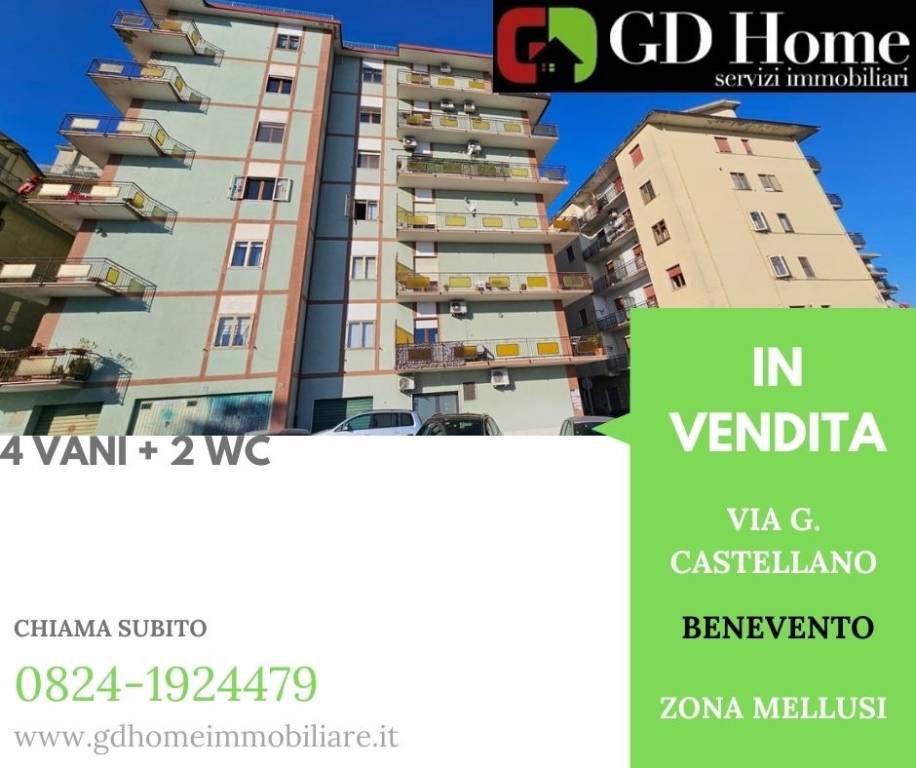 Appartamento in vendita a Benevento via Giuseppe Castellano