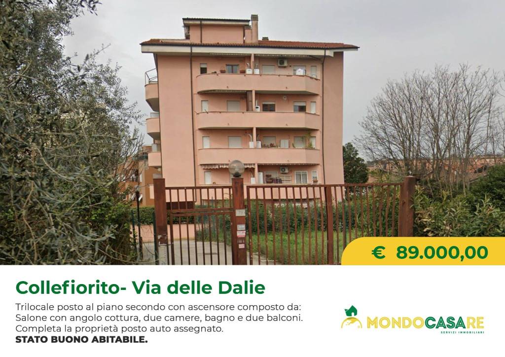 Appartamento in vendita a Guidonia Montecelio via delle Dalie, 79