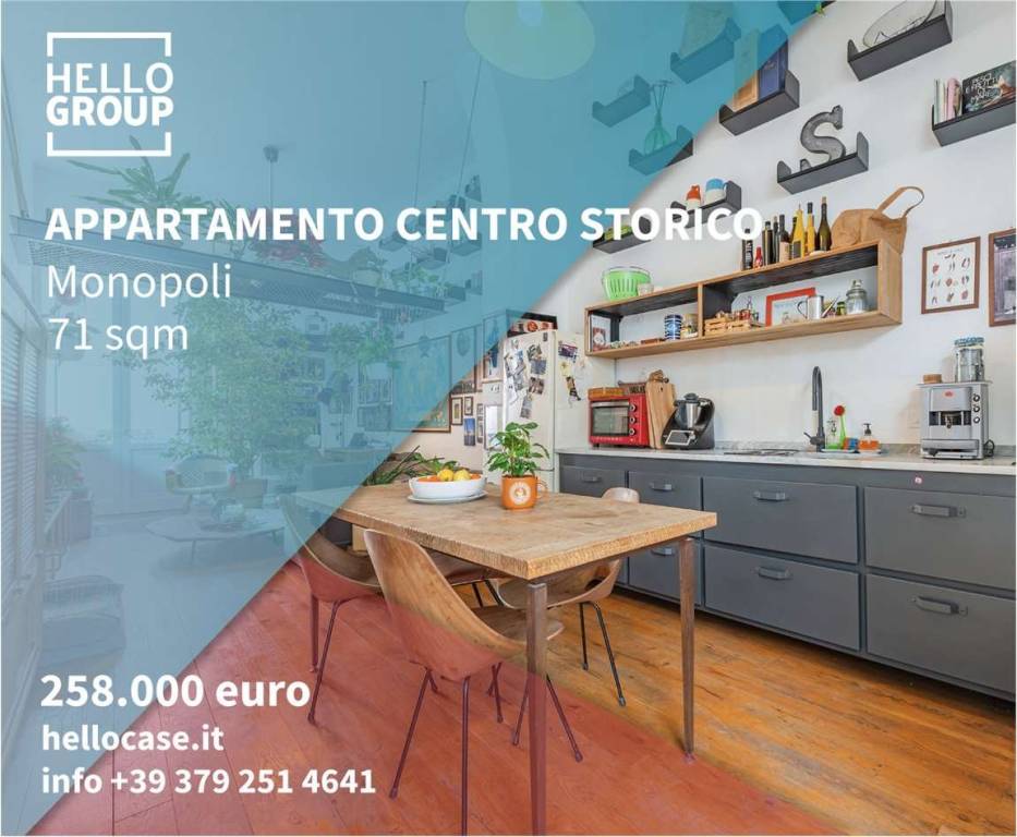 Appartamento in vendita a Monopoli via Garibaldi