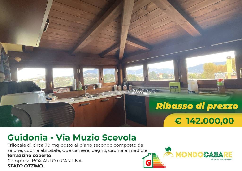 Appartamento in vendita a Guidonia Montecelio via Muzio Scevola, 26