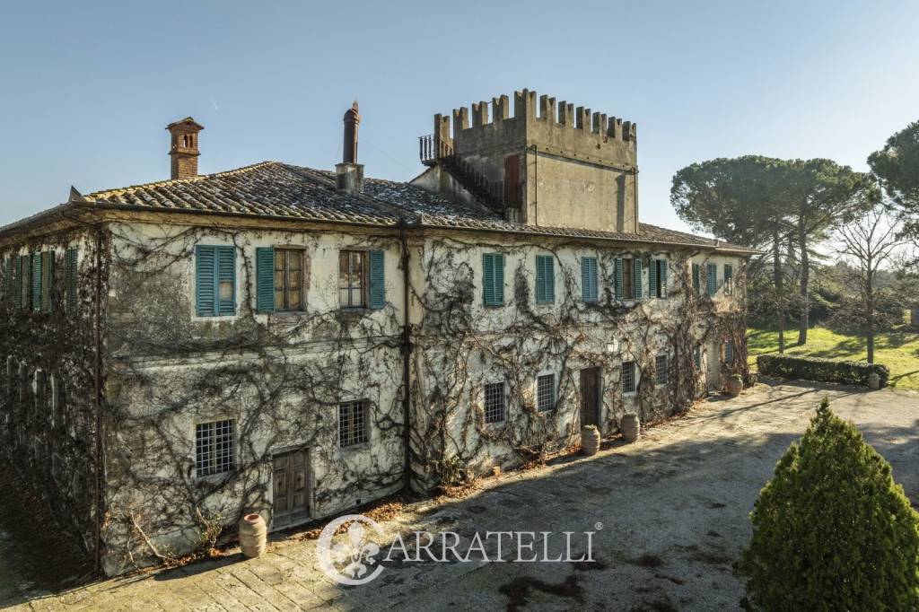 Villa in vendita a Castiglion Fiorentino via Castroncello, 209/c