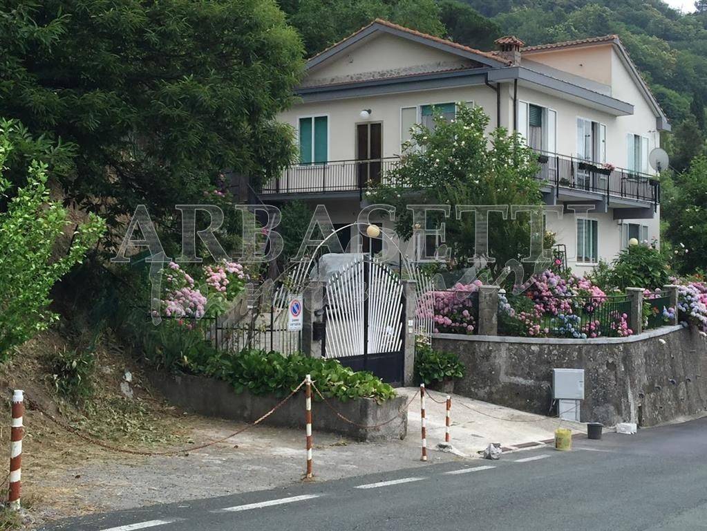 Villa Bifamiliare in vendita a Castiglione Chiavarese via Veleura, 84-86