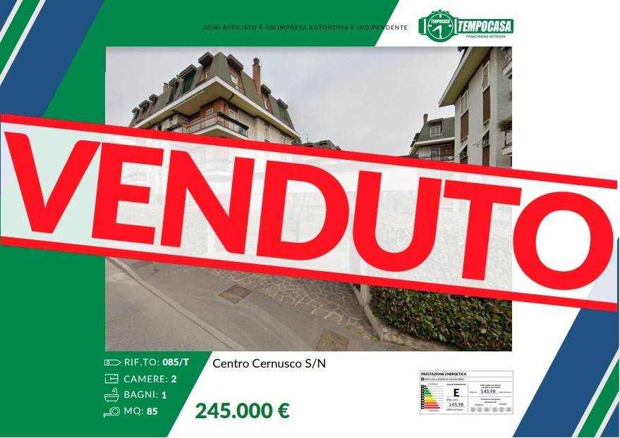 Appartamento in vendita a Cernusco sul Naviglio via Foscolo 24/b