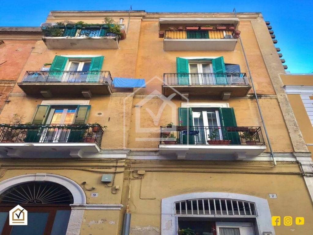Appartamento in vendita a Bari via Giuseppe De Nittis