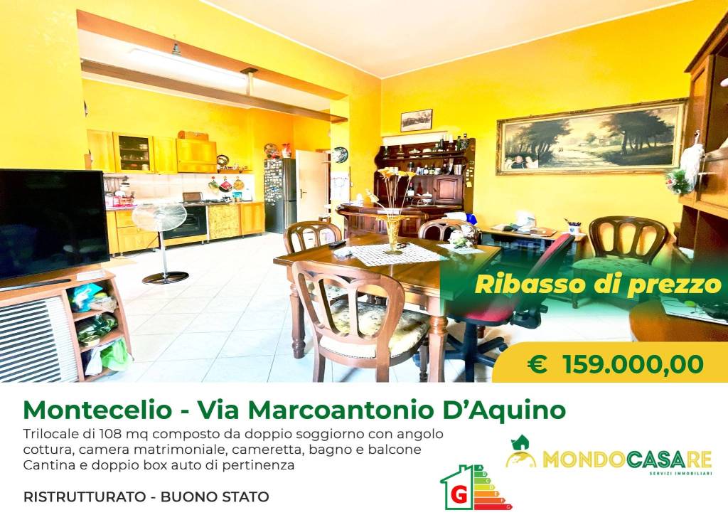 Appartamento in vendita a Guidonia Montecelio via Marcantonio d'Aquino, 12