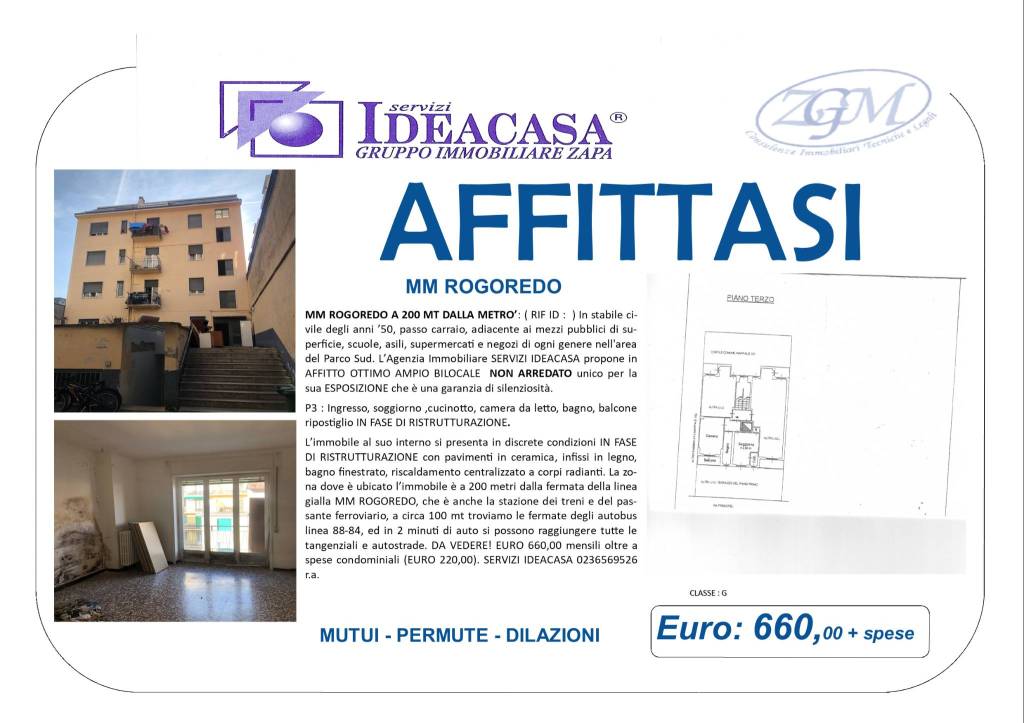 Appartamento in affitto a Milano via Freikofel, 24