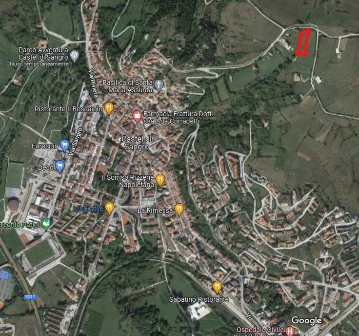 Terreno Residenziale in vendita a Castel di Sangro via Paradiso, snc