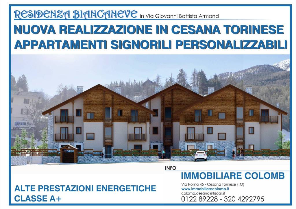 Appartamento in vendita a Cesana Torinese via Giovanni Battista Armand