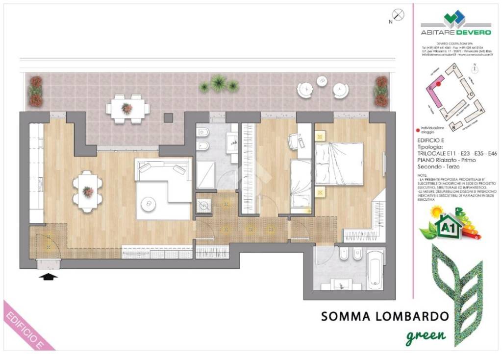 Appartamento in vendita a Somma Lombardo via Villoresi