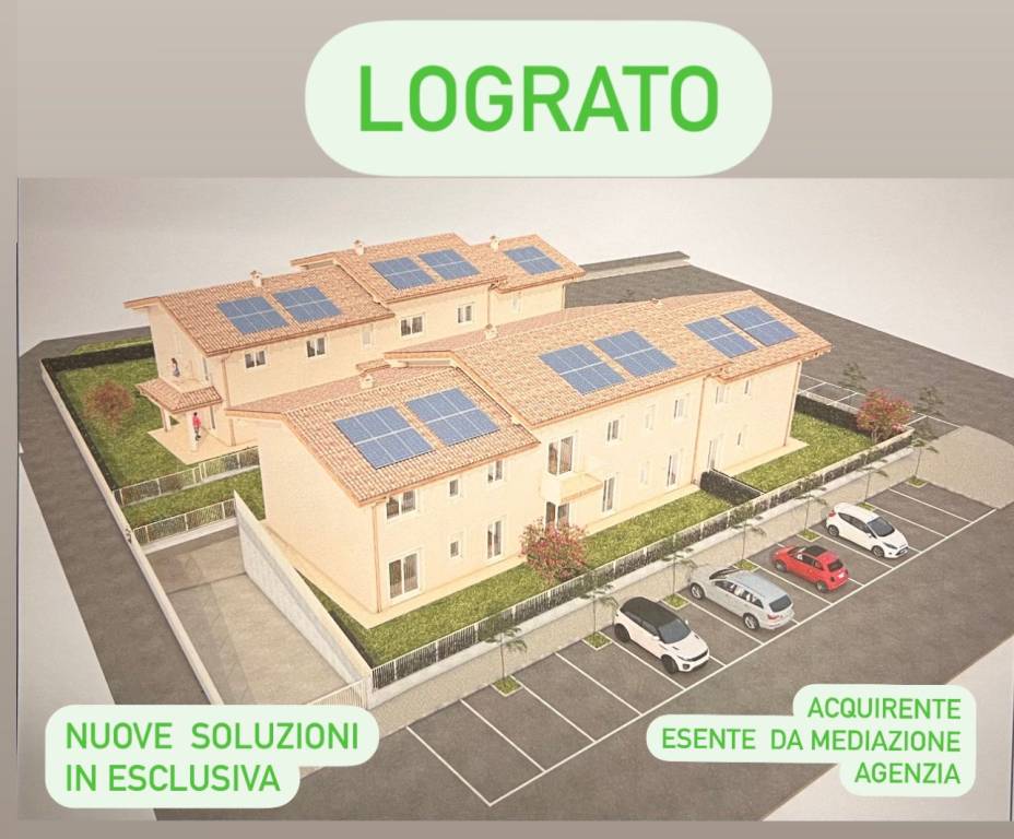 Appartamento in vendita a Lograto via Grazia Deledda, 30