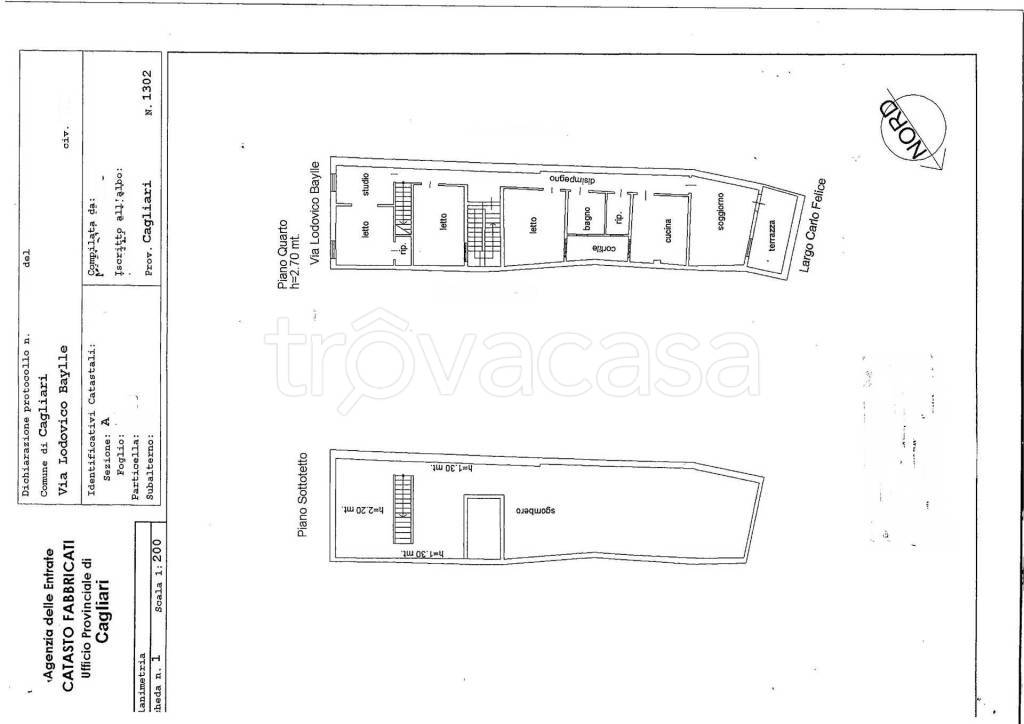 Appartamento in vendita a Cagliari via Baylle, 100