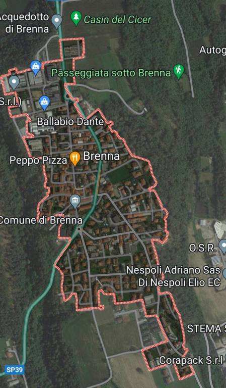Terreno Residenziale in vendita a Brenna via Roma