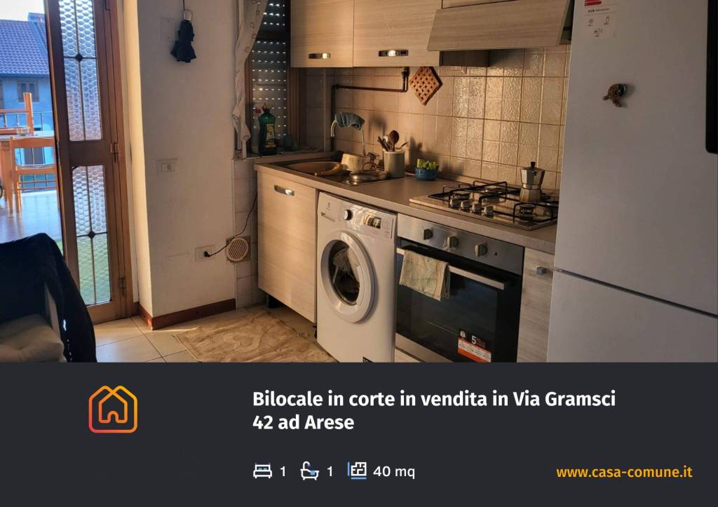 Appartamento in vendita ad Arese via Antonio Gramsci, 42