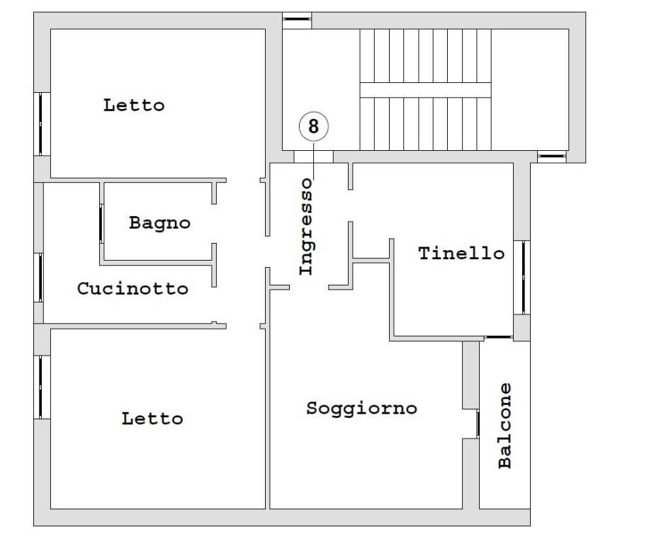 Appartamento in in vendita da privato a Napoli via Ercolano Salvi, 7