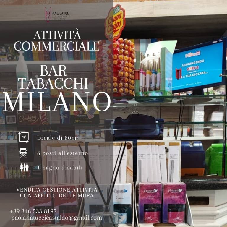 Bar in vendita a Milano