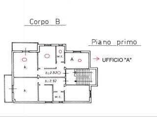 Ufficio in in affitto da privato a crotone via enrico fermi