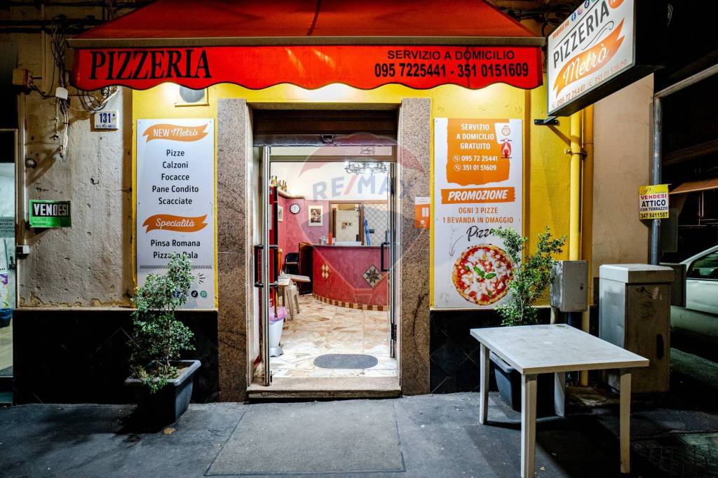 Pizzeria in vendita a Catania via Duca Degli Abruzzi, 131