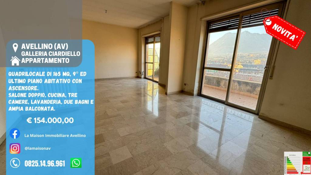 Appartamento in vendita ad Avellino galleria Ciardiello, 2
