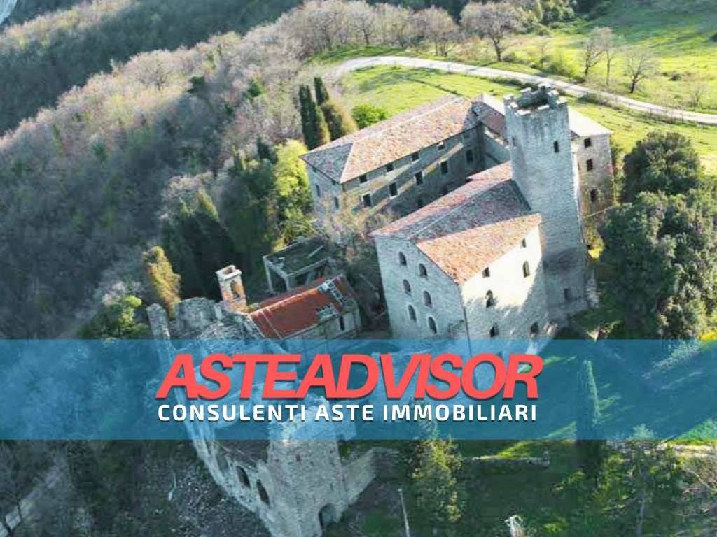 Castello all'asta a Gubbio strada Vicinale Castello di Biscina, snc