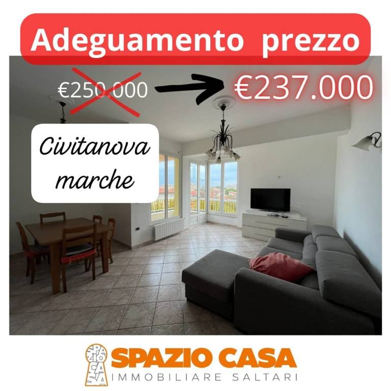 Appartamento in vendita a Civitanova Marche via Molise