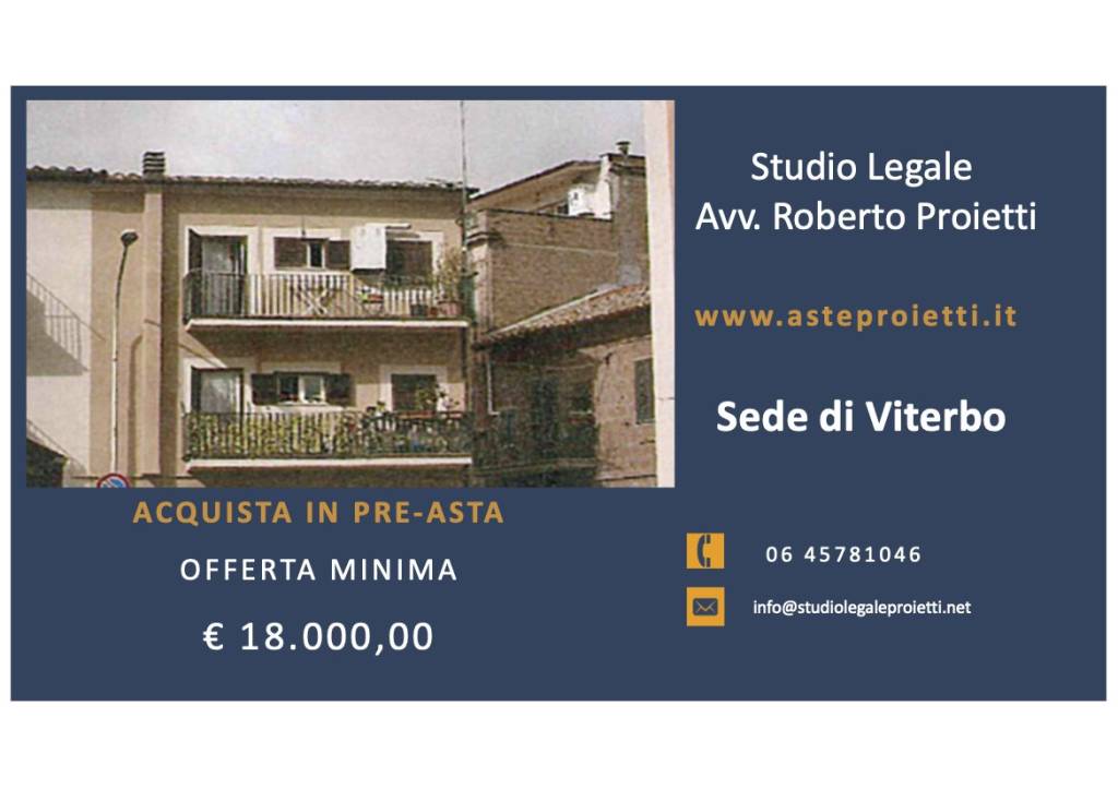 Casa Indipendente all'asta a Castel Sant'Elia piazza Massimo d'Azeglio, 9